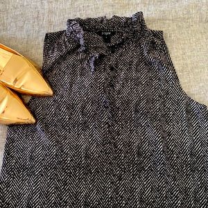J. Crew ruffle shell